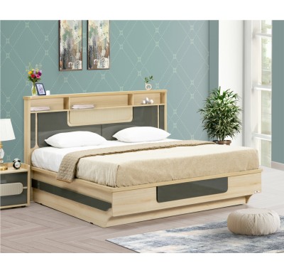 Athena Hydraulic Queen Bed by Piyestra - 78"x60 ( 6.5' x 5' )